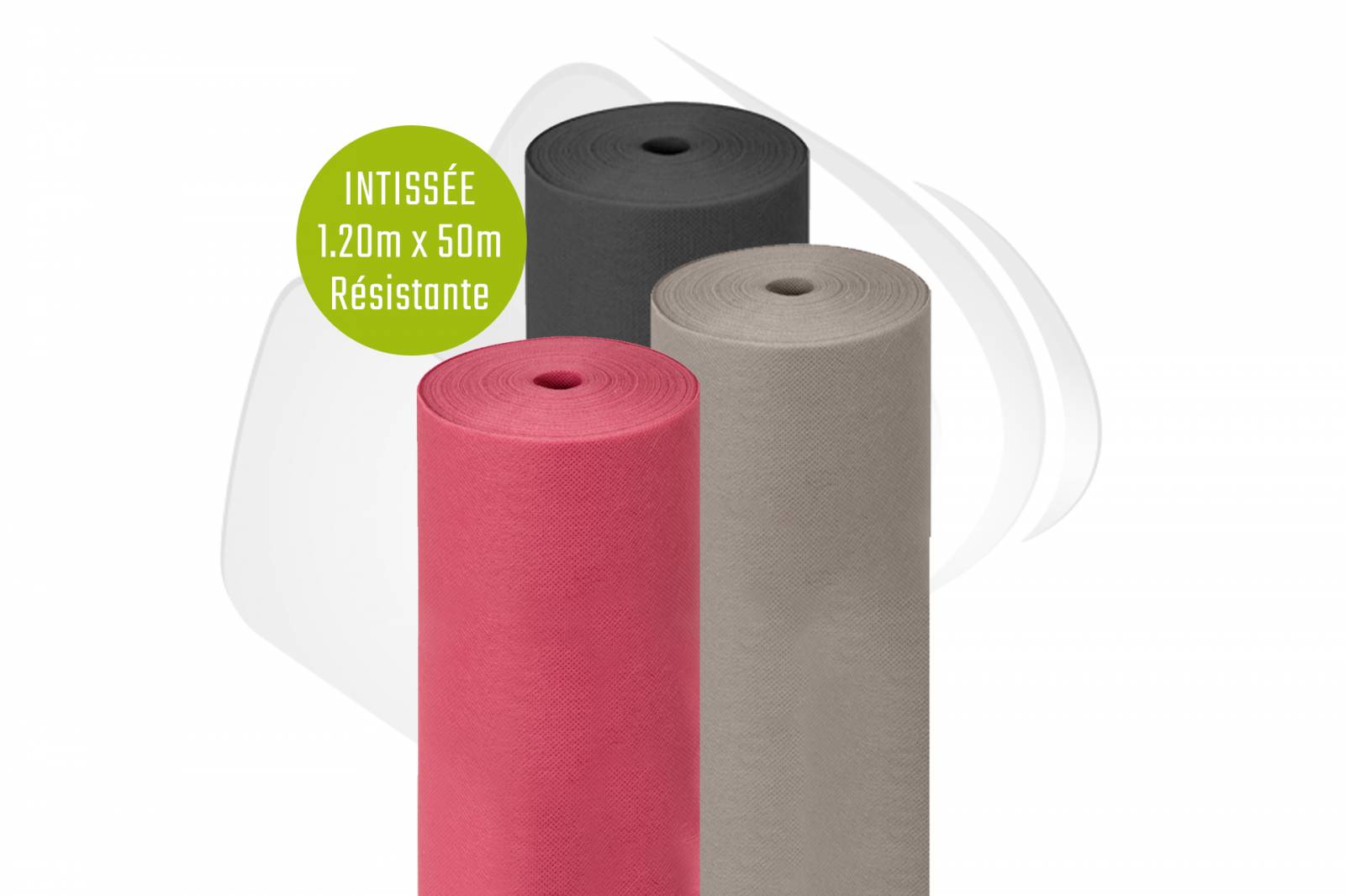 Nappe intissée en rouleau